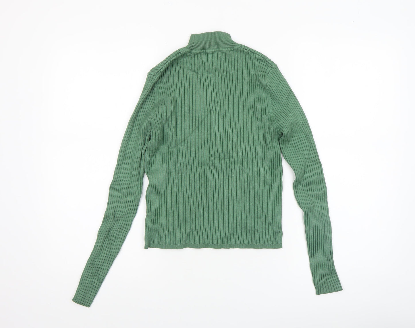 Womens UK Size M Diesel Green Pullover Jumper