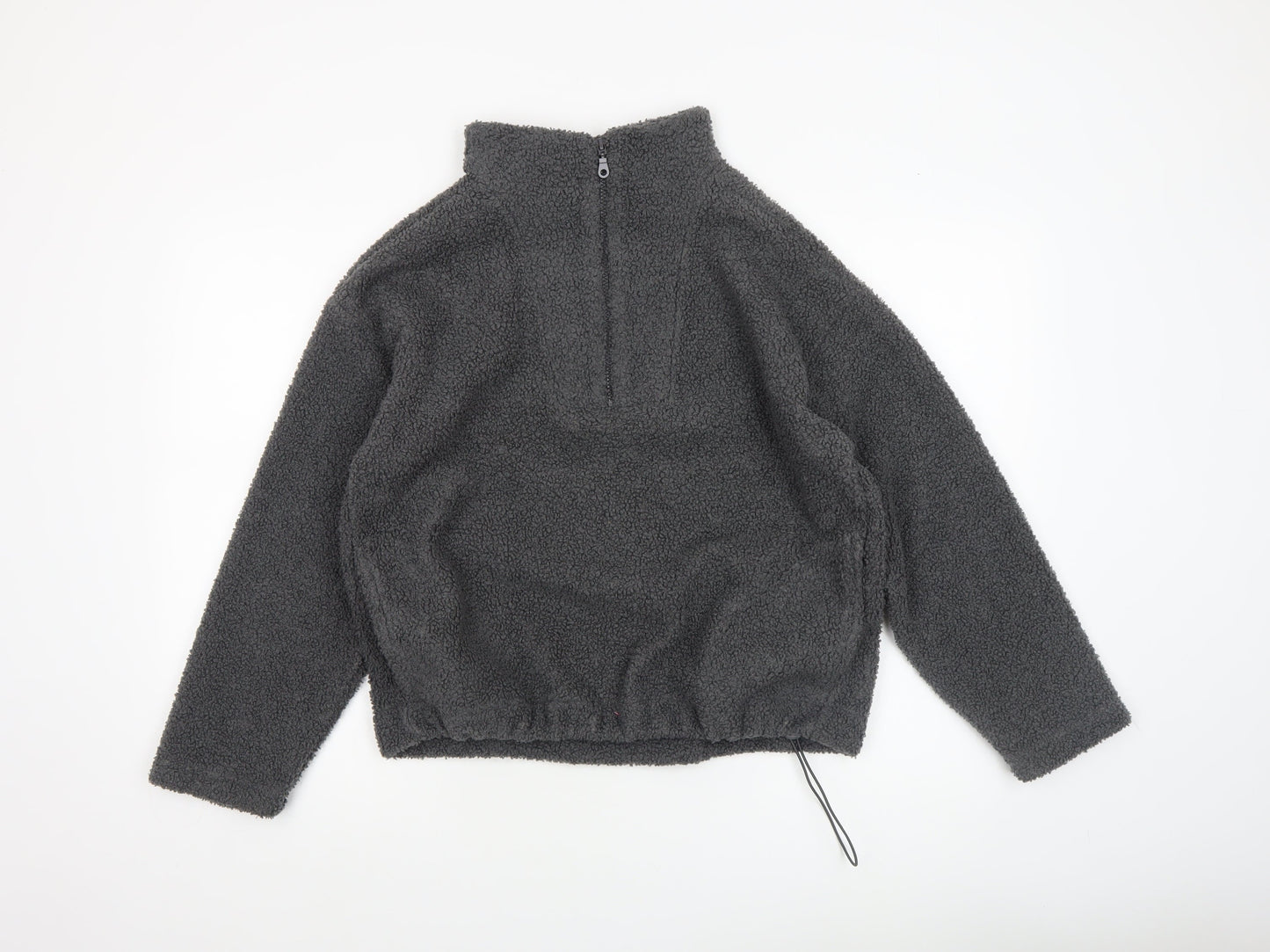 Womens UK Size S New Look Grey Pullover Sweatshirt