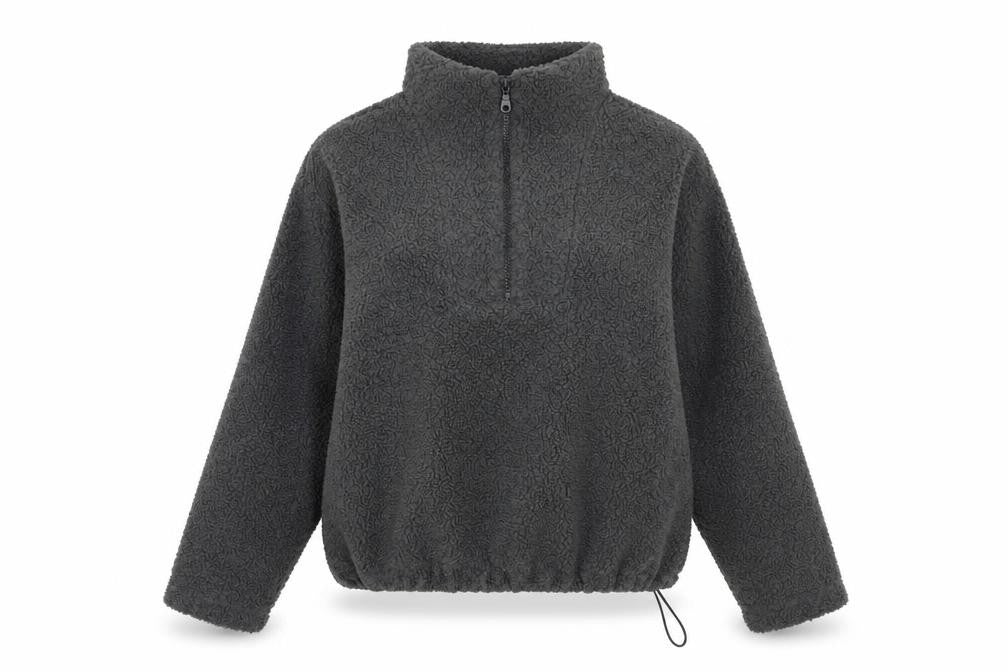 Womens UK Size S New Look Grey Pullover Sweatshirt