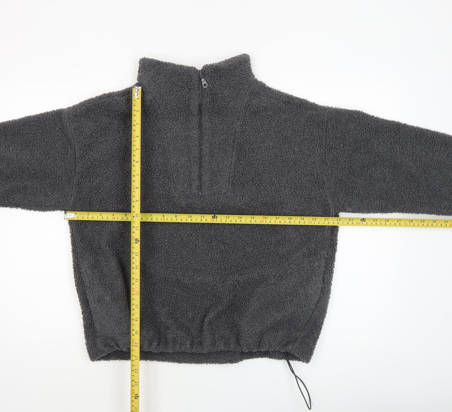 Womens UK Size S New Look Grey Pullover Sweatshirt