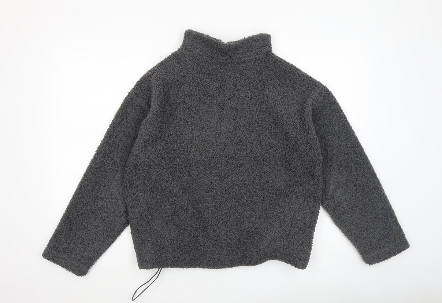 Womens UK Size S New Look Grey Pullover Sweatshirt