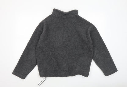 Womens UK Size S New Look Grey Pullover Sweatshirt
