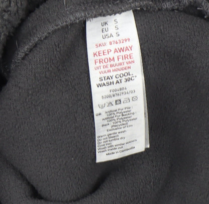 Womens UK Size S New Look Grey Pullover Sweatshirt
