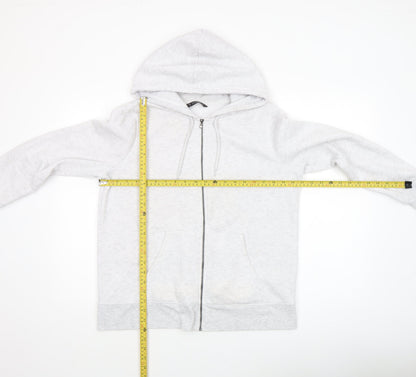 Womens UK Size M Dunnes Grey Full Zip Hoodie