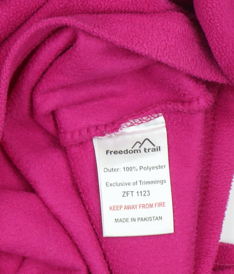 Womens UK Size 10 Freedom Trail Pink Pullover Sweatshirt
