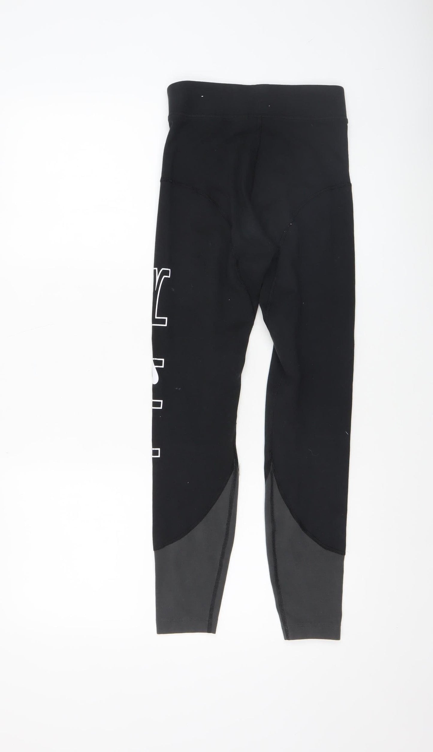 Womens UK Size XS Nike Slim Fit Leggings Black Leggings
