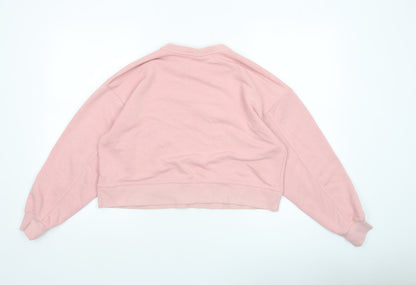 Womens UK Size XS Nike Pink Pullover Sweatshirt