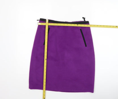 Womens UK Size 10 Marks and Spencer Straight & Pencil Twill Skirt