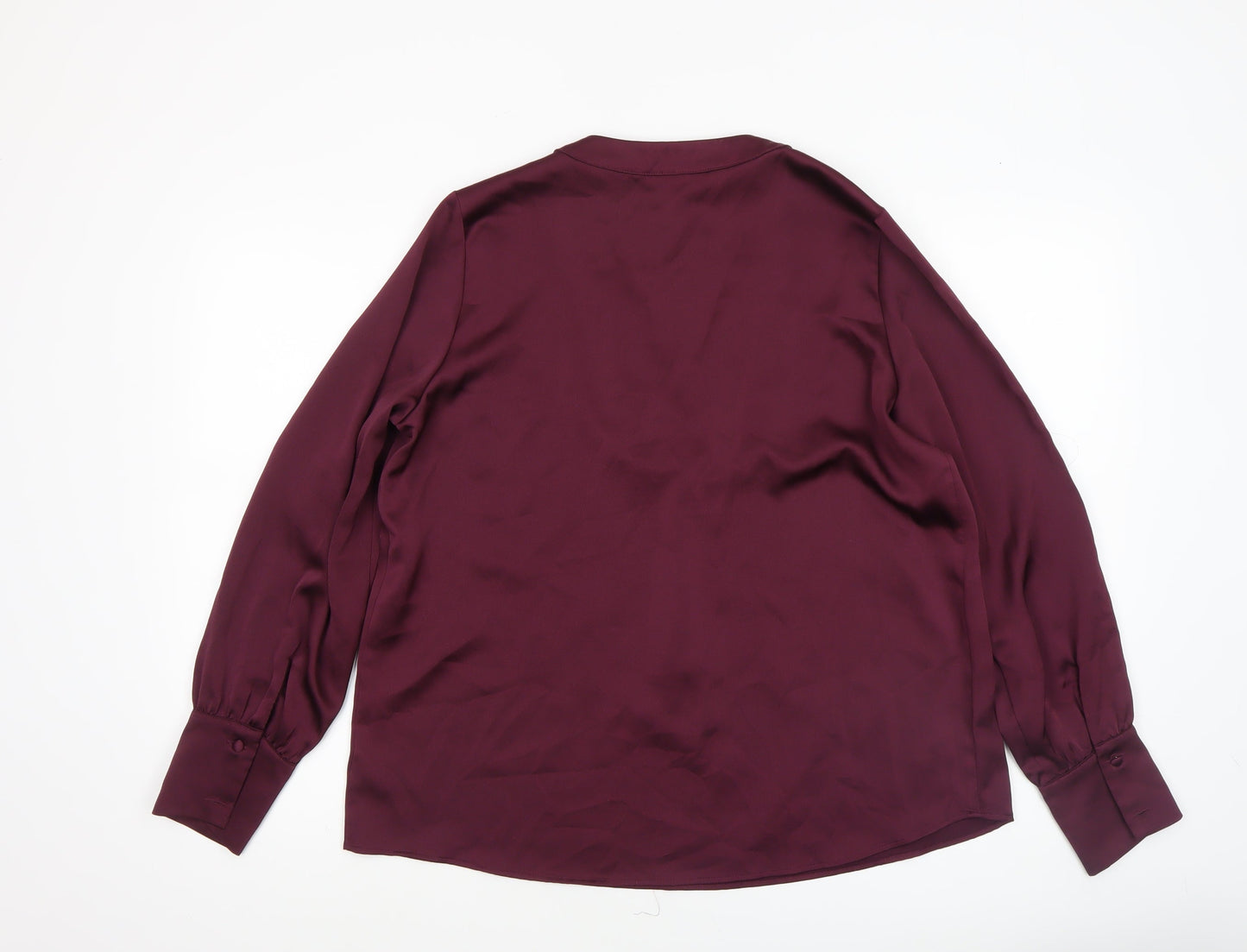 Womens UK Size M Dunnes Purple Basic Blouse