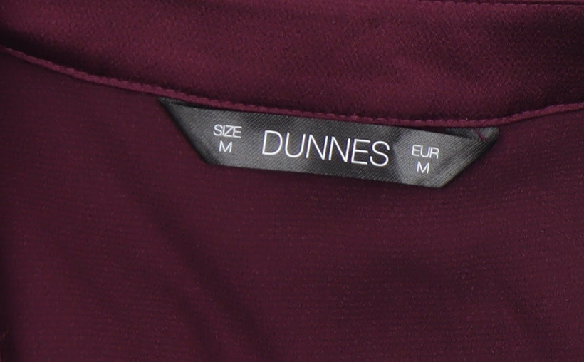 Womens UK Size M Dunnes Purple Basic Blouse