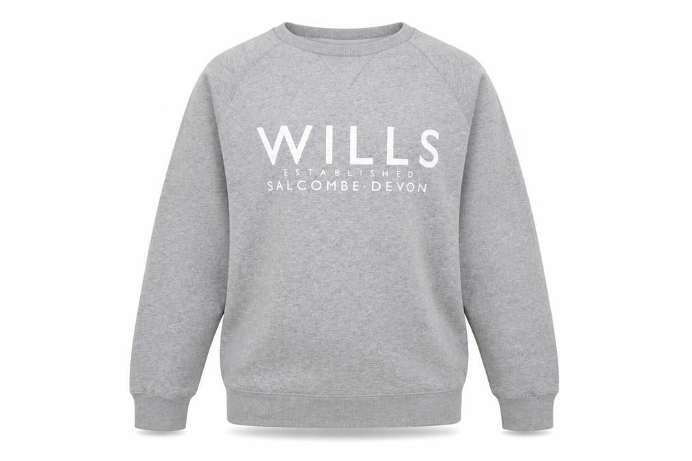 Mens UK Size M Jack Wills Grey Pullover Sweatshirt