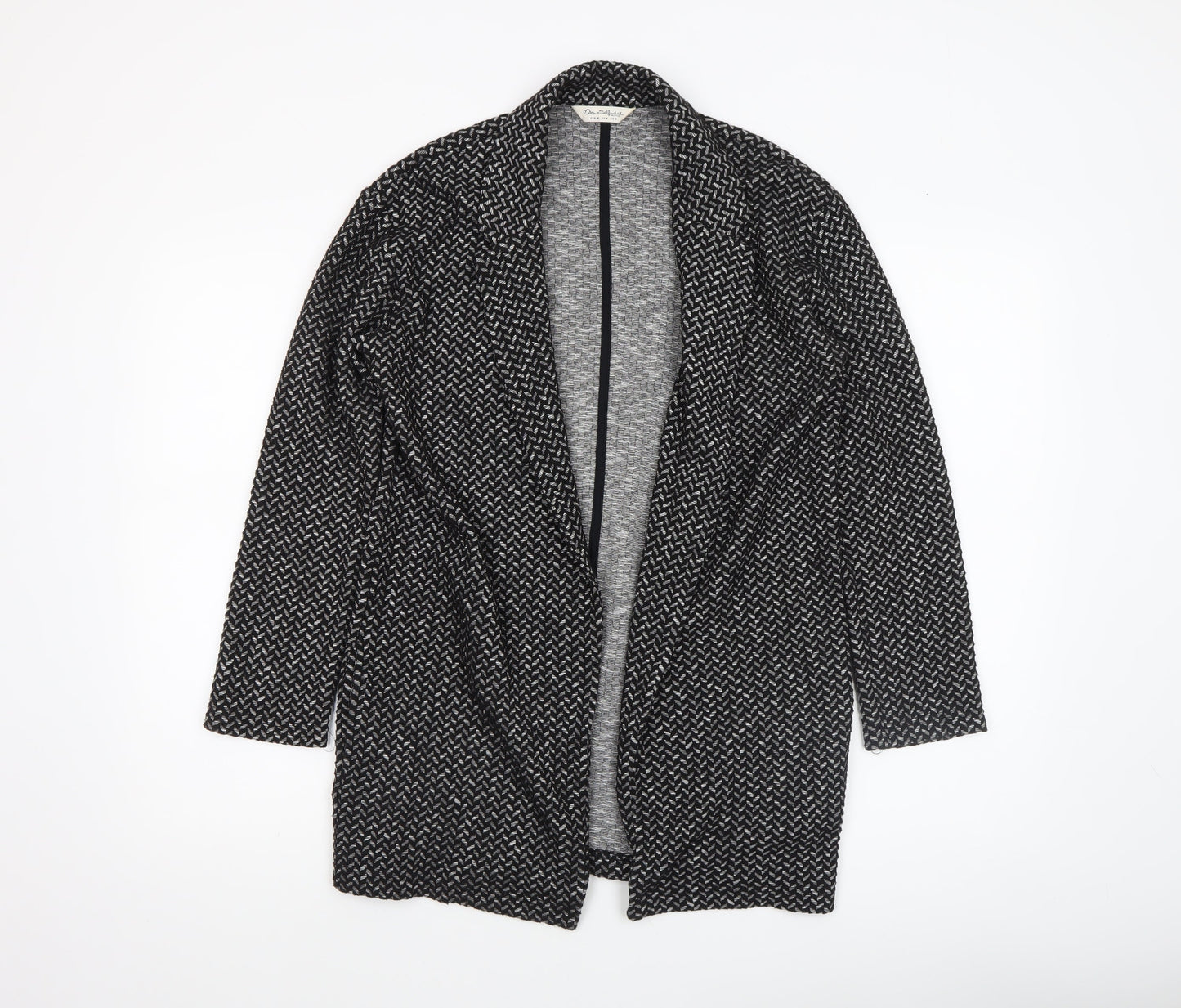 Womens UK Size 8 Miss Selfridge Black Basic Jacket