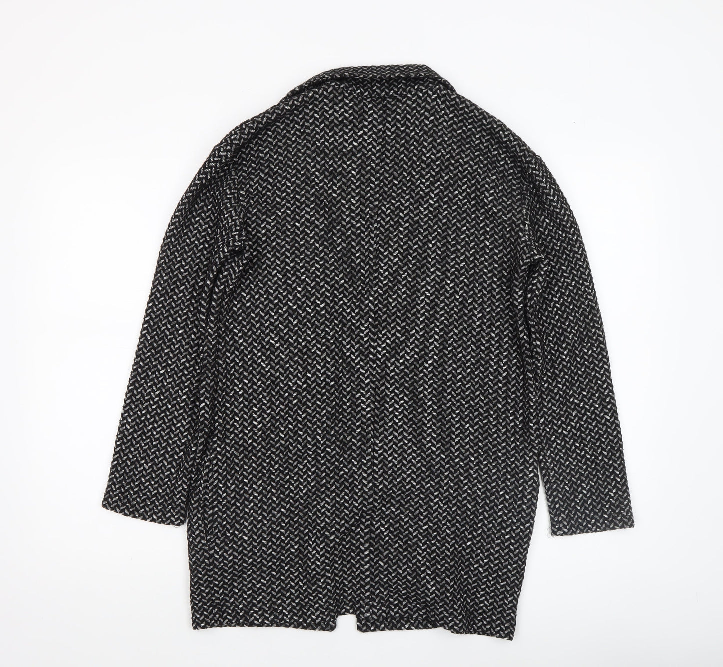 Womens UK Size 8 Miss Selfridge Black Basic Jacket