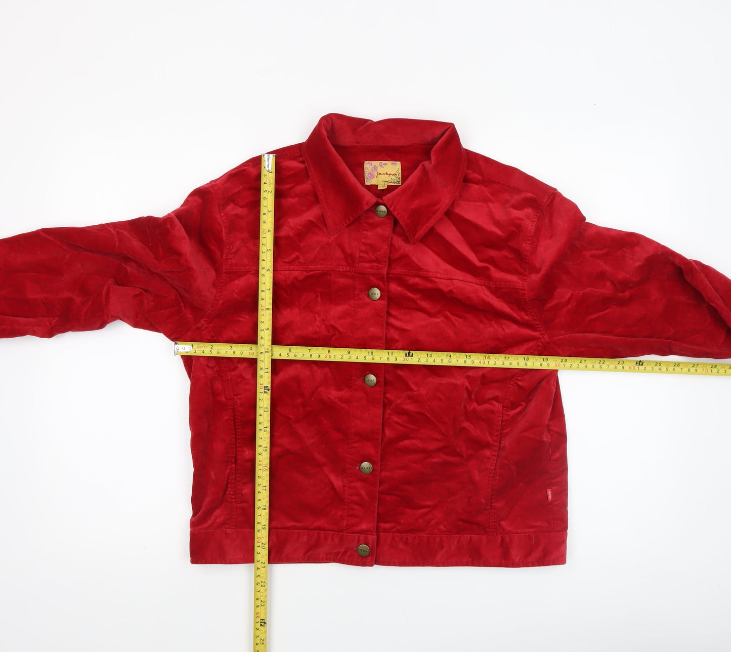 Womens UK Size 12 Jackpot Red Basic Jacket