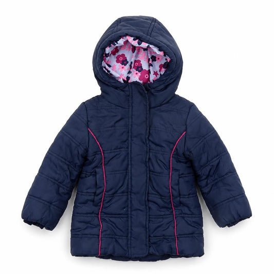 Girls UK Size 2 Years Hatley Blue Puffer Jacket