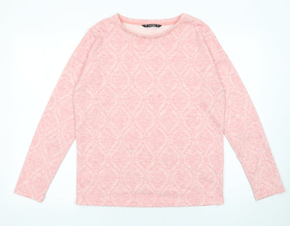 Womens UK Size M Dunnes Stores Pink Basic T-Shirt