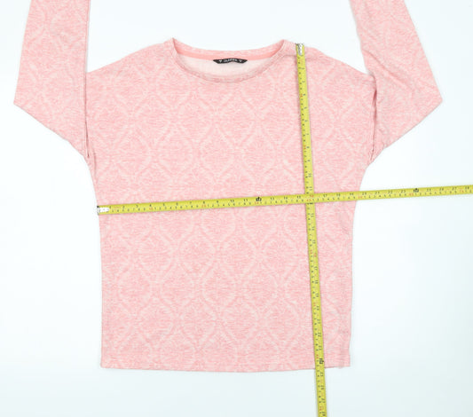 Womens UK Size M Dunnes Stores Pink Basic T-Shirt