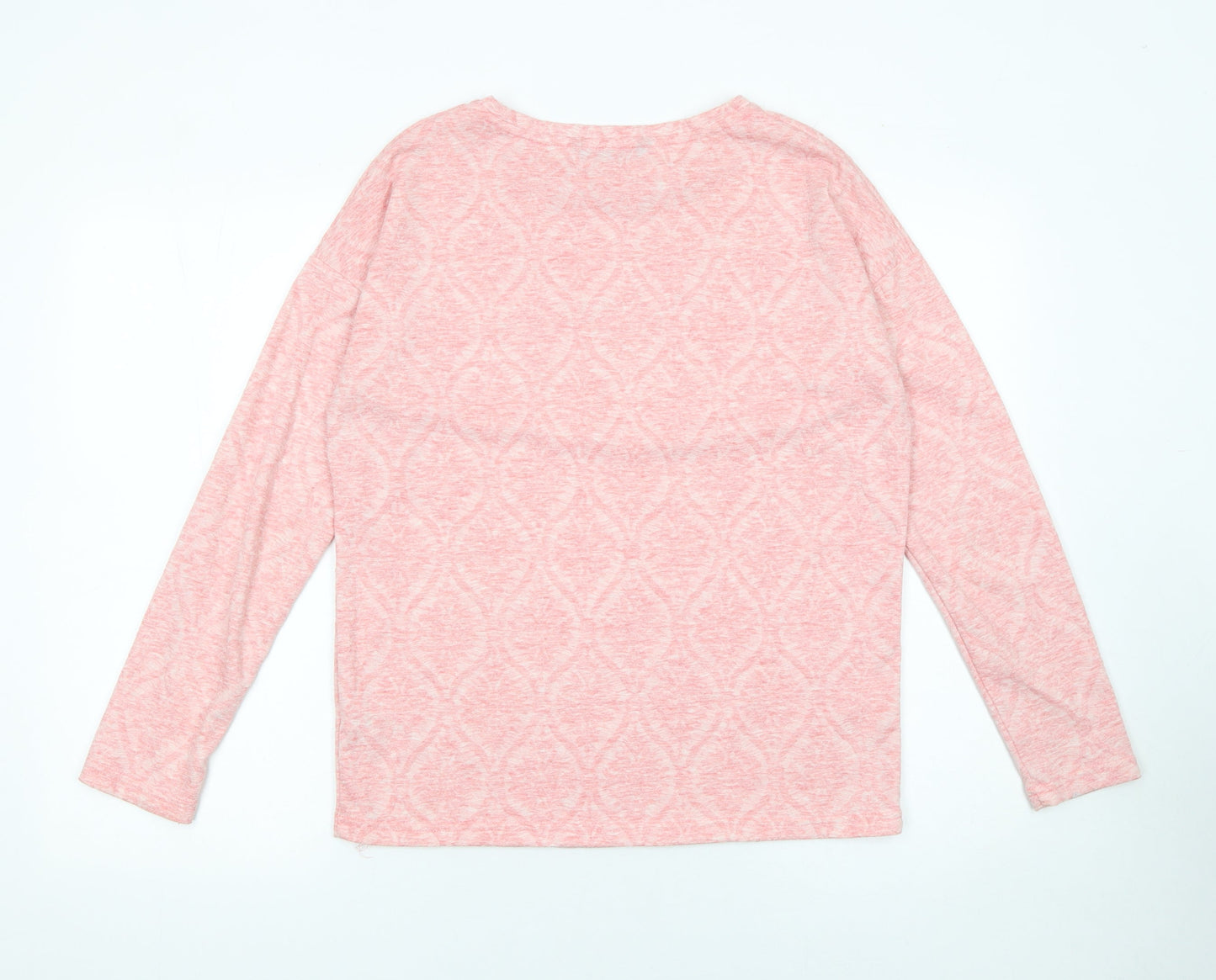 Womens UK Size M Dunnes Stores Pink Basic T-Shirt