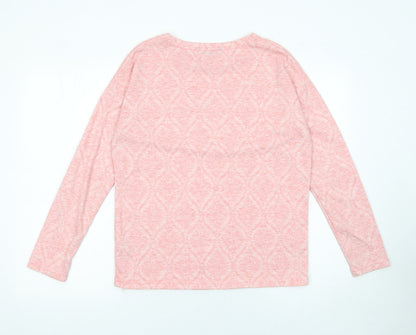 Womens UK Size M Dunnes Stores Pink Basic T-Shirt