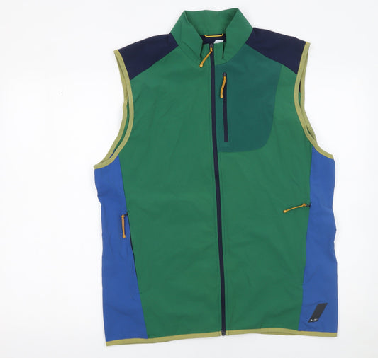 Mens UK Size L Zara Athleticz Green Gym & Training Running & Jogging Outdoor Hik