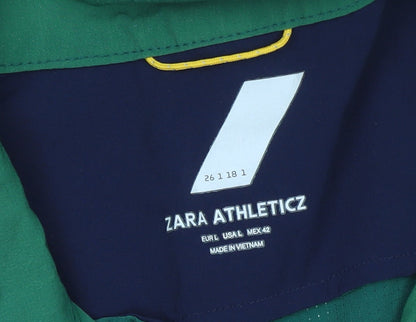 Mens UK Size L Zara Athleticz Green Gym & Training Running & Jogging Outdoor Hik