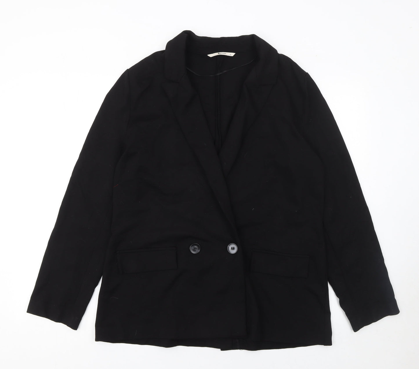 Womens UK Size 12 TU Regular Black Blazer
