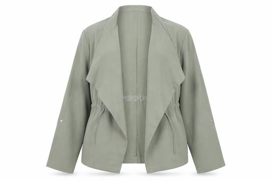 Womens UK Size 14 Principles Green Basic Jacket