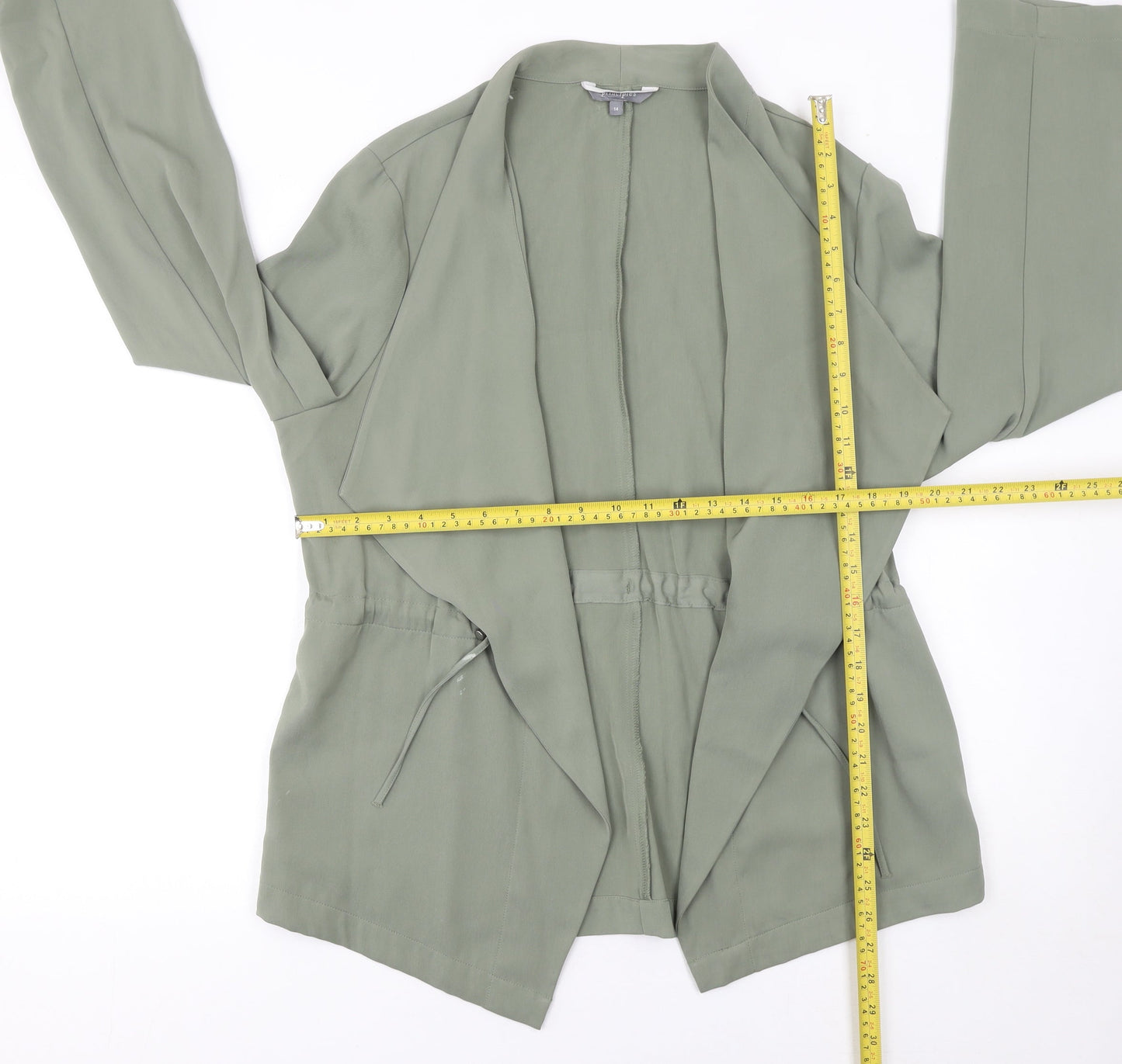 Womens UK Size 14 Principles Green Basic Jacket