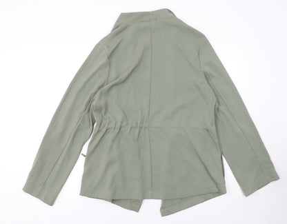 Womens UK Size 14 Principles Green Basic Jacket