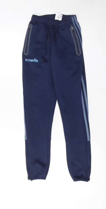 Boys UK Size 9-10 Years O Neills Regular Fit Jogger Blue Trousers