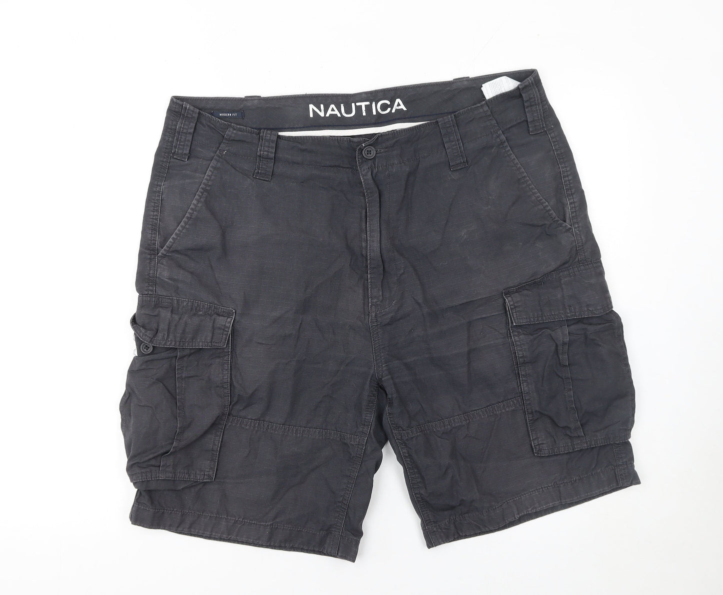 Mens UK Size L Nautica Regular Fit Cargo Shorts