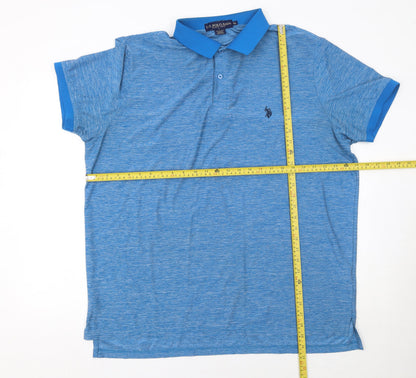 Mens UK Size XL U.S. Polo Assn. Polyester Polo Shirt