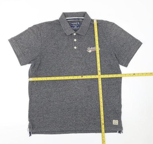 Mens UK Size XL JACK & JONES Cotton Polo Shirt