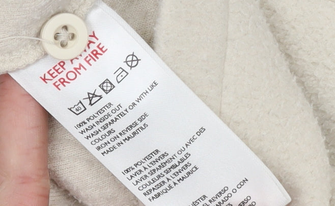 Womens UK Size S Urban Outfitters Beige Bomber Jacket