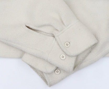 Womens UK Size S Urban Outfitters Beige Bomber Jacket