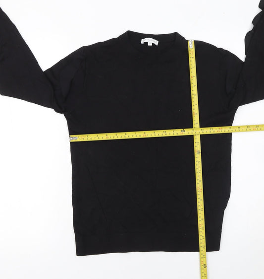 Womens UK Size 10 Warehouse Black Pullover Jumper