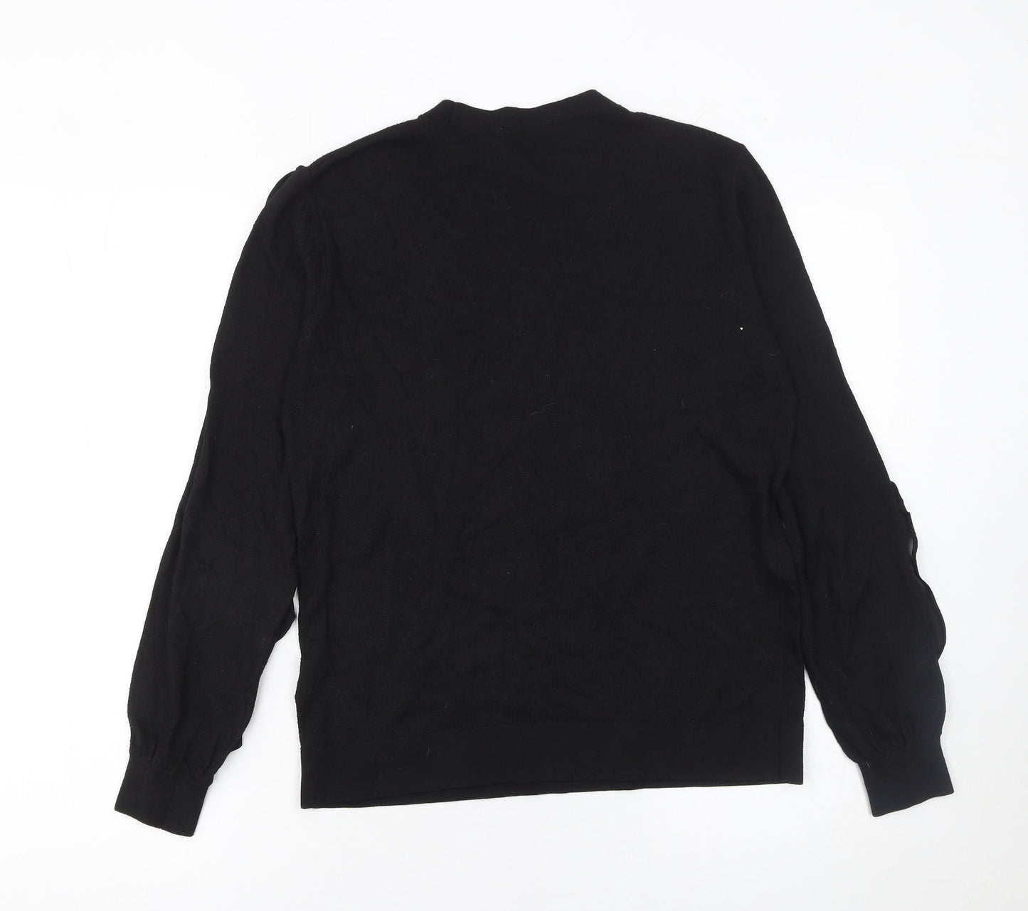 Womens UK Size 10 Warehouse Black Pullover Jumper