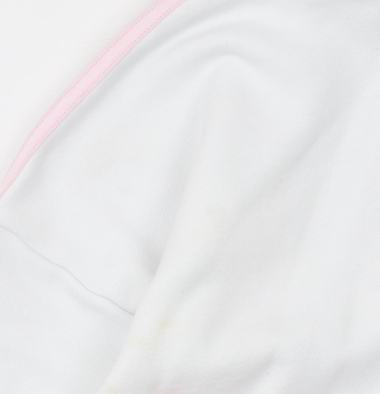 Girls UK Size 5-6 Years adidas White Pullover Hoodie