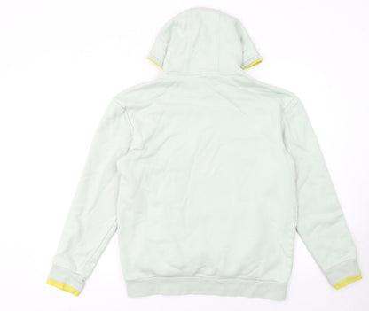 Girls UK Size 16 Years adidas Green Pullover Hoodie