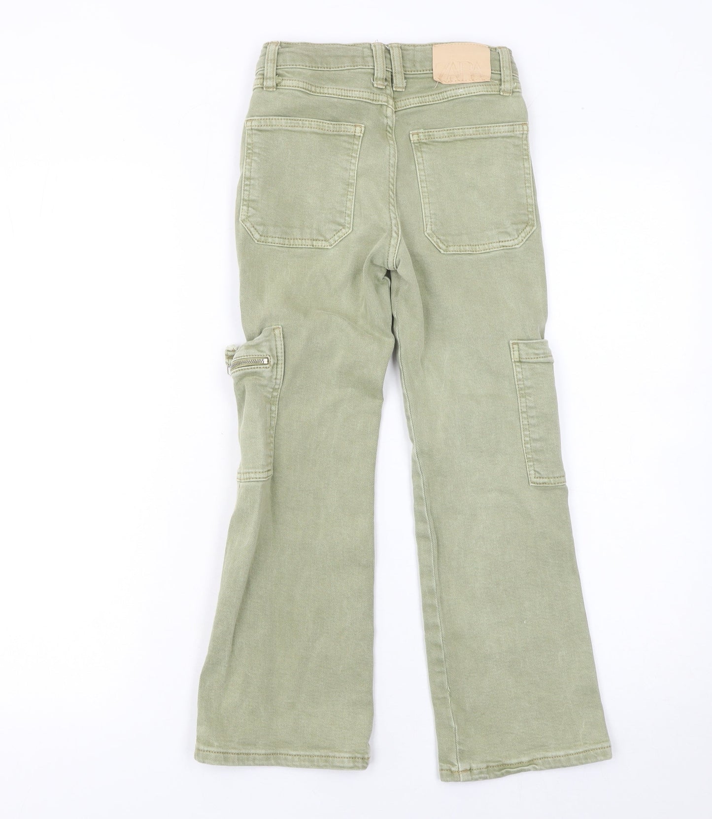 Girls UK Size 8 Years Zara Regular Fit Straight Jeans