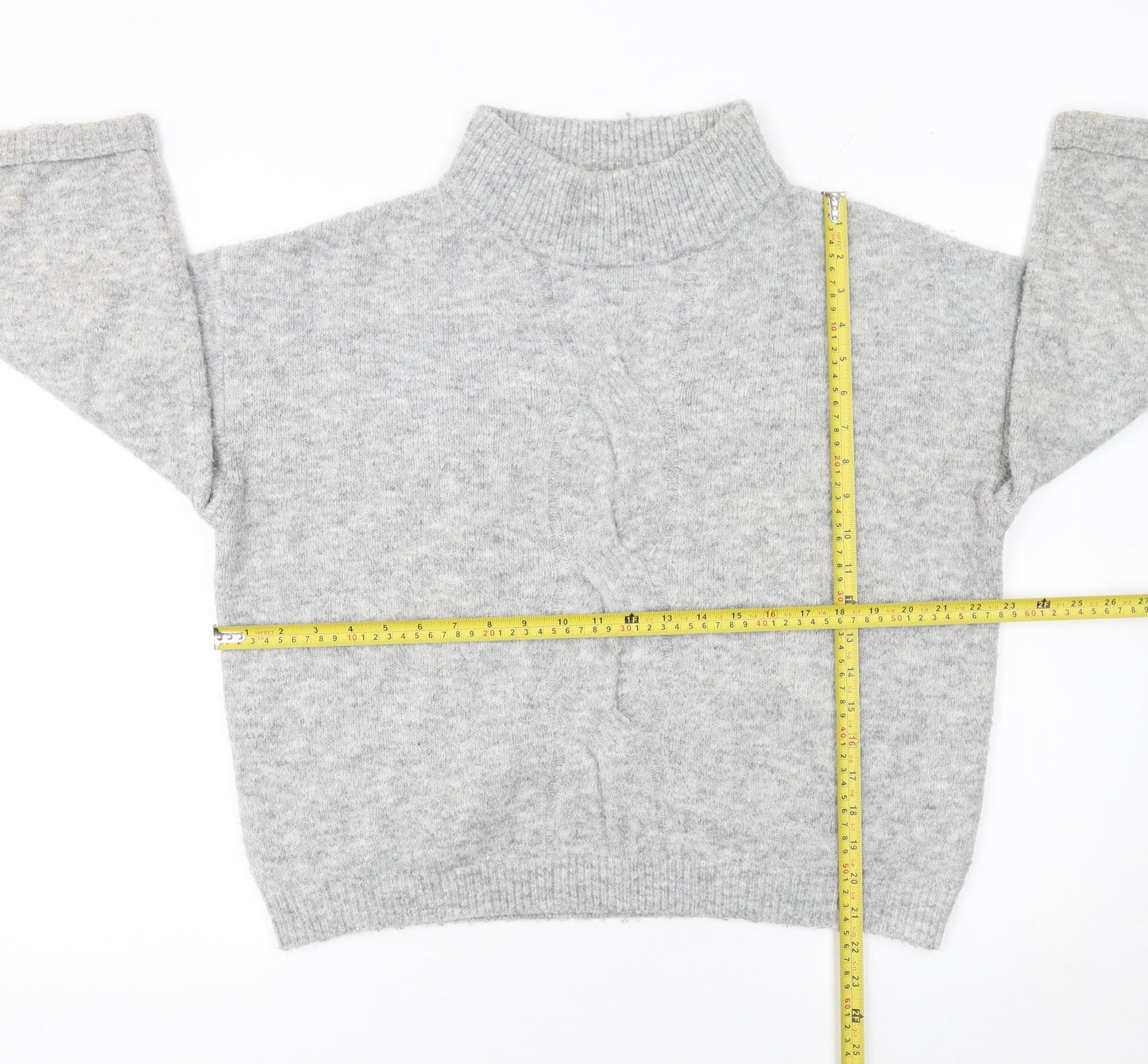 Womens UK Size 12 OPUS Grey Pullover Jumper
