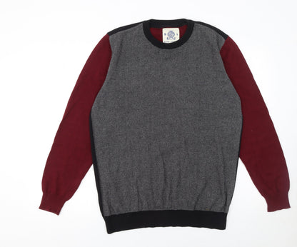 Mens UK Size L Guide London Multicoloured Pullover Jumper