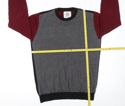 Mens UK Size L Guide London Multicoloured Pullover Jumper