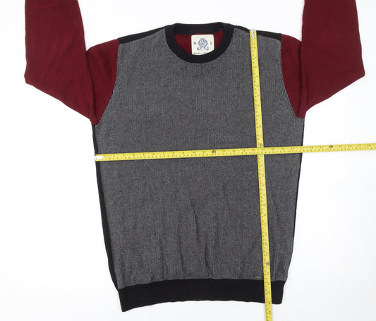 Mens UK Size L Guide London Multicoloured Pullover Jumper