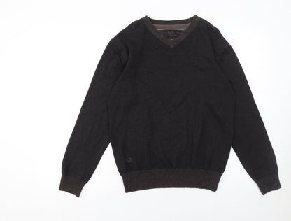 Mens UK Size S Rocha John Rocha Black Pullover Jumper
