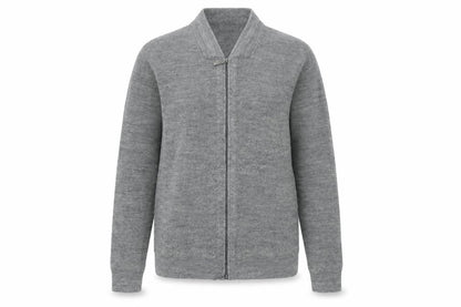 Womens UK Size L Moncrief Grey Full Zip Jumper