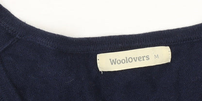 Mens UK Size M Woolovers Blue Pullover Jumper