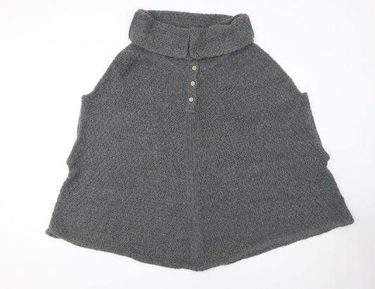 Womens UK Size M White Stuff Grey Cape Jumper