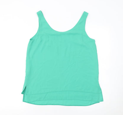 Womens UK Size 10 Jasper Conran Green Camisole Tank