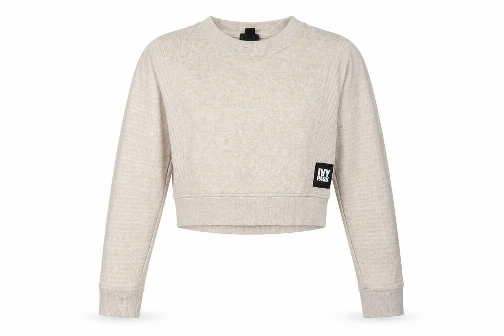 Womens UK Size S IVY PARK Beige Pullover Sweatshirt
